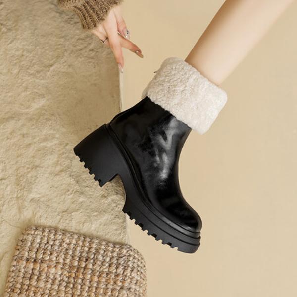 Elegant Handcrafted Genuine Leather Women's Shoes - Luxury Quality(EyunshangxA-2328)