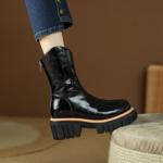 Exquisite Handcrafted Leather Women's Shoes: A Touch of Luxury and Elegance(EyunshangxA6118-1)