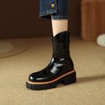 Exquisite Handcrafted Leather Women's Shoes: A Touch of Luxury and Elegance(EyunshangxA6118-1)