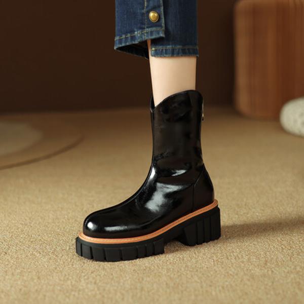 Exquisite Handcrafted Leather Women's Shoes: A Touch of Luxury and Elegance(EyunshangxA6118-1)