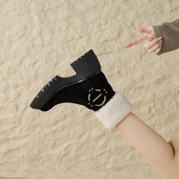 Handcrafted Genuine Leather Women's Shoes: Elegant Luxury with Superior Craftsmanship(EyunshangxB-2331)