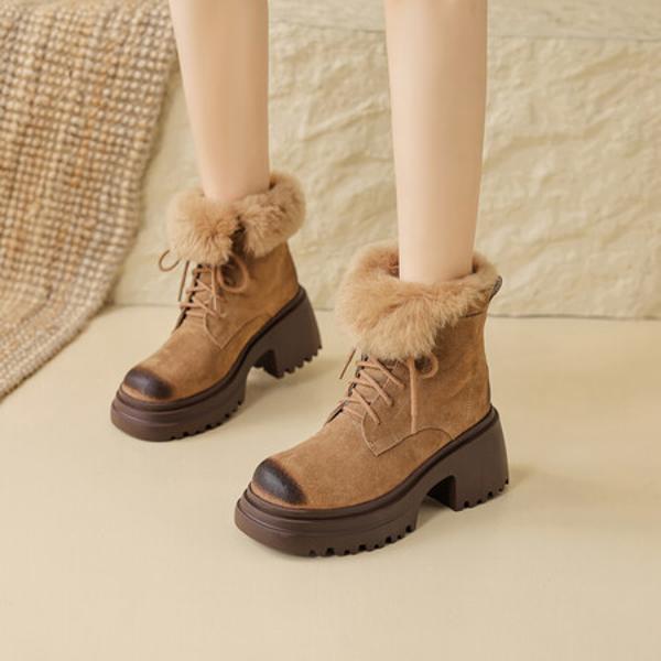 Luxury Handcrafted Genuine Leather Women's Shoes for Elegant Style(EyunshangxB2327)