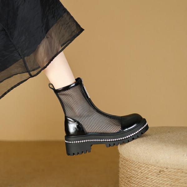 Handcrafted Leather Women’s Shoes: Exquisite Quality, Timeless Elegance, Luxe Craftsmanship(EyunshangxM2877-1)