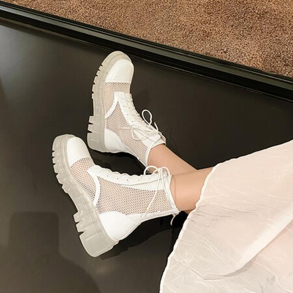 Elegant Handcrafted Genuine Leather Women's Shoes(Eyunshangx1月-88)