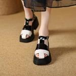 Handcrafted Luxury Leather Women's Shoes: Elegance Redefined(EyunshangxM3113)