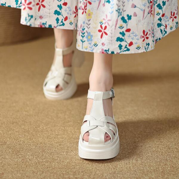 Handcrafted Leather Women's Shoes: Elegance Meets Luxury(EyunshangxAC2937)