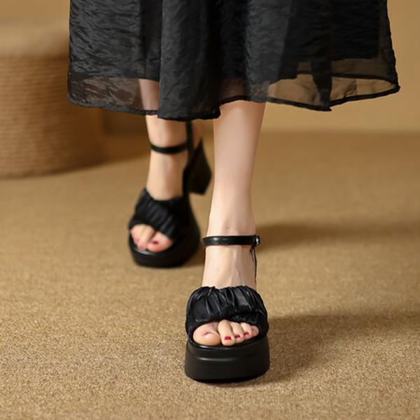 Elegance in Every Stitch: Handmade Genuine Leather Women’s Shoes(EyunshangxC2931)