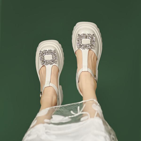 Handcrafted Luxury Leather Women's Shoes: Elegance in Every Stitch(EyunshangxC2933)