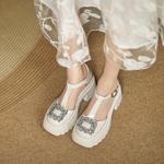 Handcrafted Luxury Leather Women's Shoes: Elegance in Every Stitch(EyunshangxC2933)