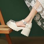 Handcrafted Luxury Leather Women's Shoes(EyunshangxAC2933)