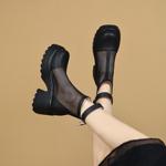 Handcrafted Luxury Genuine Leather Women's Shoes: Elegant Artistry in Every Pair(EyunshangxC2919)