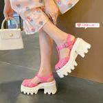 Handcrafted Luxury Leather Women's Shoes: Elegant Craftsmanship & Quality(EyunshangxZ2614)