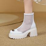 Handcrafted Luxury Leather Women's Shoes with Elegant Craftsmanship(EyunshangxC2917-1)