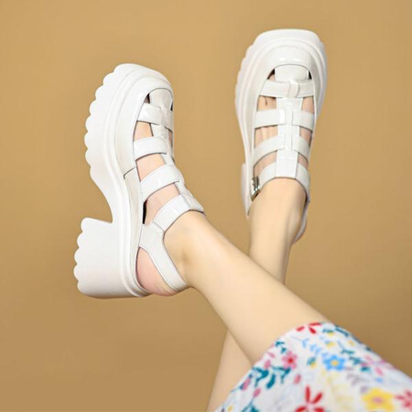 Elegant Handcrafted Leather Women's Shoes, Luxurious Quality(EyunshangxZ2610)