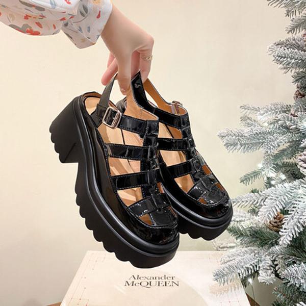 Elegant Handcrafted Leather Women's Shoes, Luxurious Quality(EyunshangxZ2610)