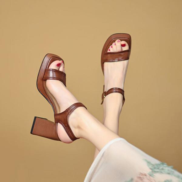 Exquisite Handmade Leather Women's Shoes: Luxury and Elegance(Eyunshangx2606)