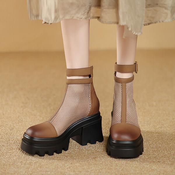 Exquisite Handcrafted Leather Women's Shoes - Luxury Elegance(Eyunshangx2717)