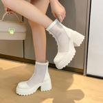 Handcrafted Leather Women's Shoes: Luxurious Elegance(Eyunshangx2110)