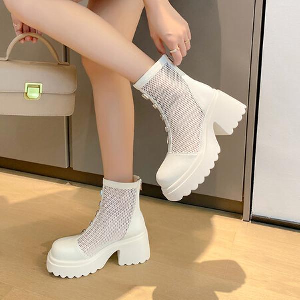 Handcrafted Leather Women's Shoes: Luxurious Elegance(Eyunshangx2110)