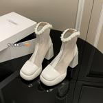 Elegant Handcrafted Leather Women's Shoes: Exquisite Quality and Craftsmanship(EyunshangxC2392)