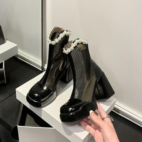 Elegant Handcrafted Leather Women's Shoes: Exquisite Quality and Craftsmanship(EyunshangxC2392)