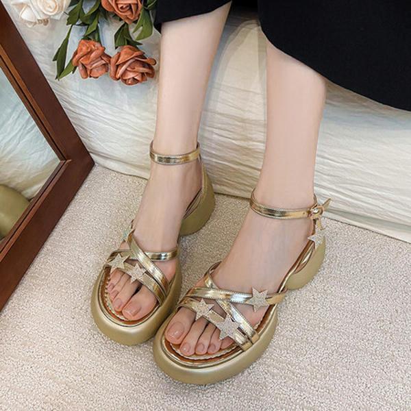 Elegantly Crafted Handmade Genuine Leather Women's Shoes for the Discerning.(EyunshangxR811-A577-1)