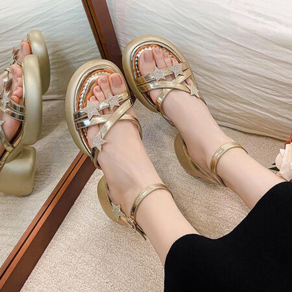 Elegantly Crafted Handmade Genuine Leather Women's Shoes for the Discerning.(EyunshangxR811-A577-1)