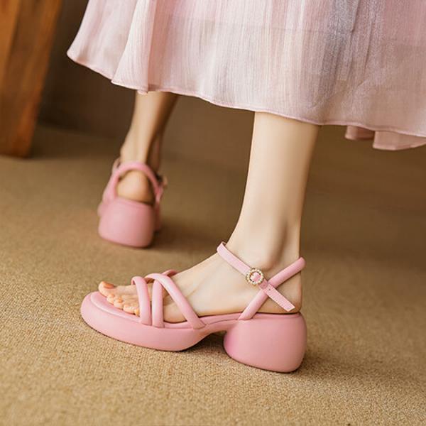 Luxurious Handcrafted Leather Women's Shoes: Elegance Redefined(EyunshangxC2401)