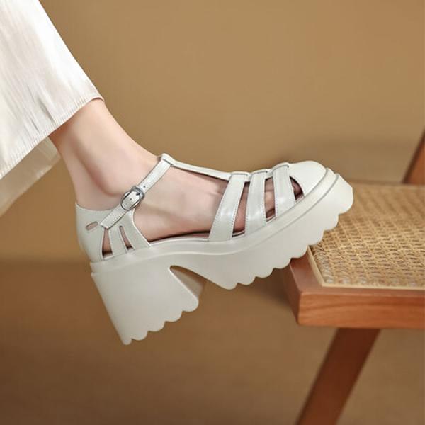 Exquisite Handmade Leather Women’s Shoes: Luxury Craftsmanship & Elegance(EyunshangxZM3114-1)