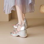 Handcrafted Leather Women's Shoes: Craftsmanship Meets Luxury Elegance(EyunshangxM1033-2)