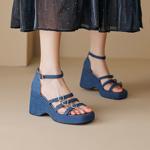 Handcrafted Leather Women's Shoes: Craftsmanship Meets Luxury Elegance(EyunshangxM1033-2)