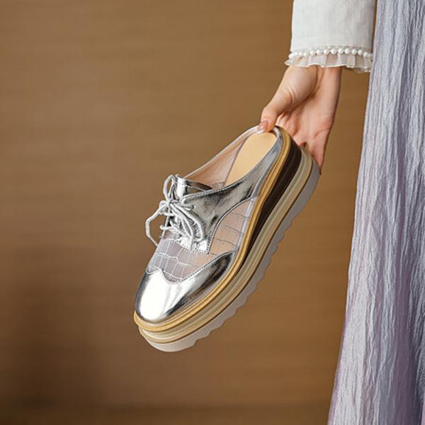 Elegant Handmade Leather Women’s Shoes, Luxury Craftsmanship(EyunshangxC2396-11)