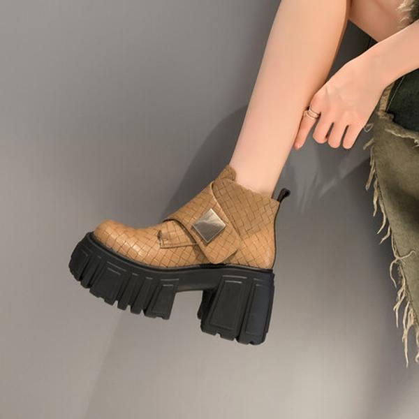 Luxurious Handcrafted Leather Women's Shoes: Elegance in Every Detail(EyunshangxZM5105)