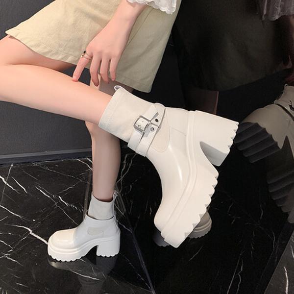 Luxury Handcrafted Leather Women's Shoes, Exquisite Quality(EyunshangxZM2416)