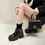 Luxury Handcrafted Leather Women's Shoes, Exquisite Quality(EyunshangxZM2416)