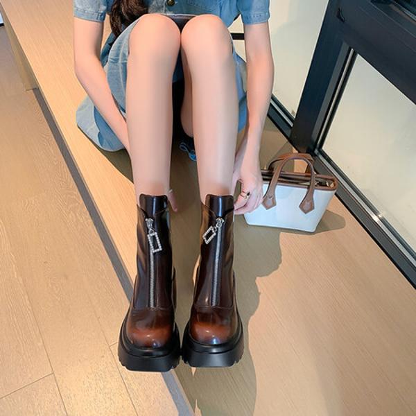 Handcrafted Luxury Leather Women's Shoes(EyunshangxZM2418)