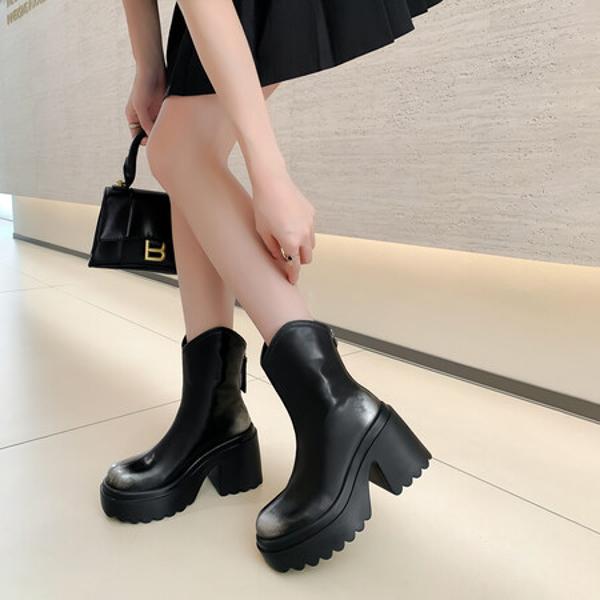 Luxurious Handcrafted Leather Women's Shoes with Elegant Quality(EyunshangxZM2417)