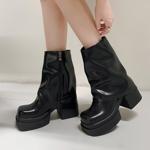 Handcrafted Genuine Leather Women's Shoes - Luxurious Quality & Elegance(EyunshangxZM5109-1)