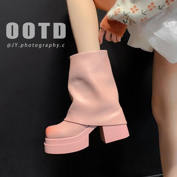 Handcrafted Genuine Leather Women's Shoes - Luxurious Quality & Elegance(EyunshangxZM5109-1)