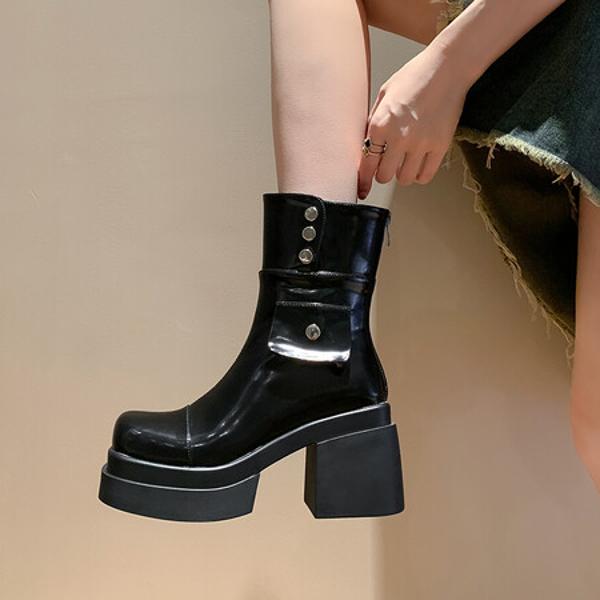 Exquisite Handmade Leather Women's Shoes: Elegance in Every Stitch(EyunshangxZM5107-1)