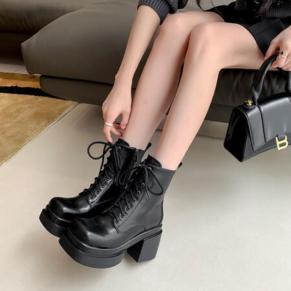 Handcrafted Genuine Leather Women's Shoes - Luxurious Elegance in Every Stitch(EyunshangxZM5106-1)