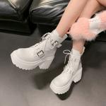 Handcrafted Leather Women's Shoes: Exquisite Artistry for Elegant Luxury(EyunshangxZM2410-3)