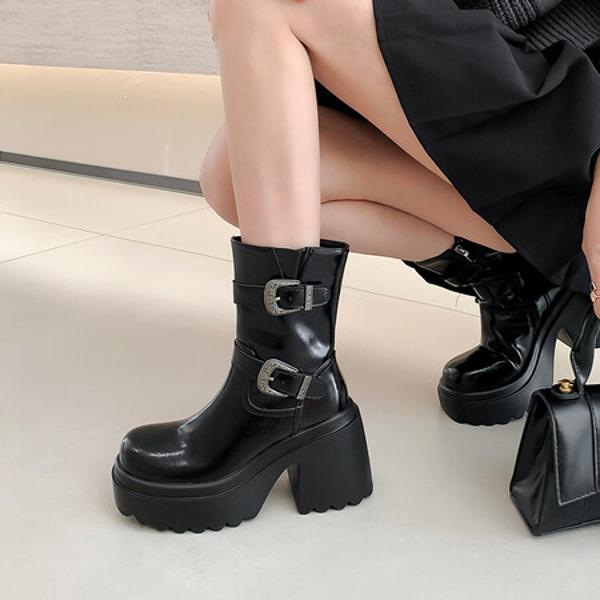 Handcrafted Luxury Leather Women's Shoes: Elegance in Every Detail(EyunshangxZM2412-1)