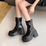 Handcrafted Luxury Leather Women's Shoes: Elegance in Every Detail(EyunshangxZM2412-1)