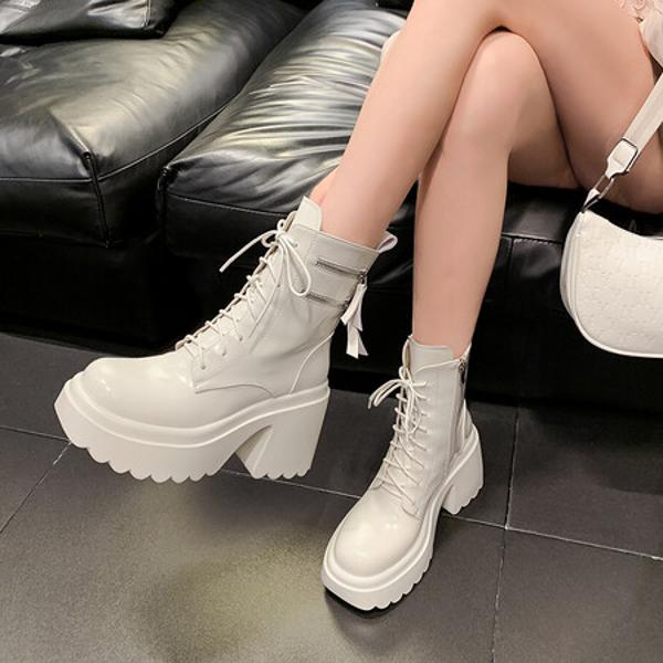 Handcrafted Genuine Leather Women's Shoes - Luxe Elegance(EyunshangxZM2413-1)