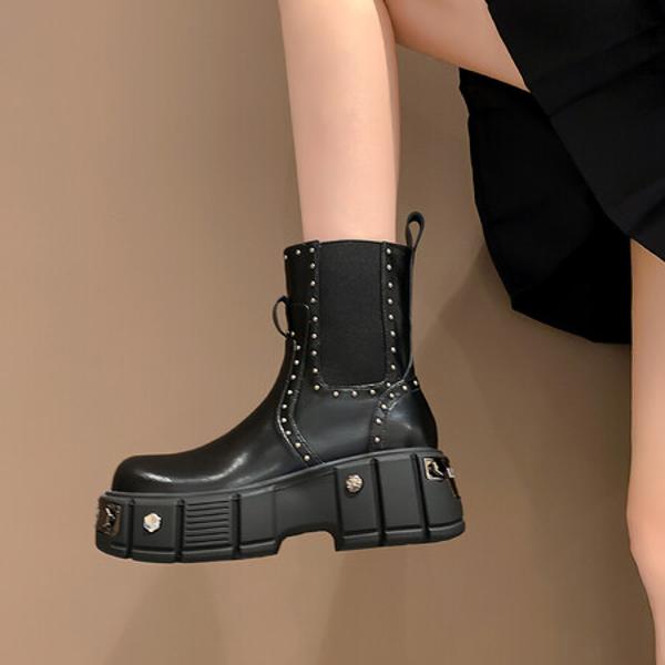 Handcrafted Genuine Leather Women's Shoes: Elegance, Luxury, and Superior Craftsmanship(EyunshangxZM5117)