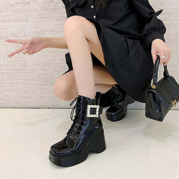 Handcrafted Leather Elegance: Luxury Women's Shoes(EyunshangxZM2435)