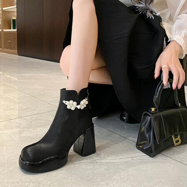 Handcrafted Leather Women's Shoes: Elegance in Every Stitch(EyunshangxZM2422-1)