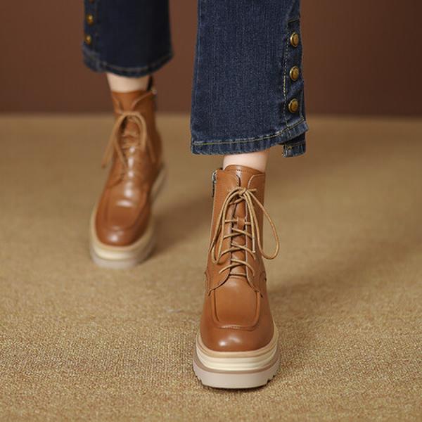 Elegant Handcrafted Leather Women's Shoes - Luxurious Quality & Exquisite Craftsmanship(EyunshangxZM2439)