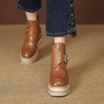 Luxury Handcrafted Genuine Leather Women's Shoes - Exquisite Elegance(EyunshangxZM2440)